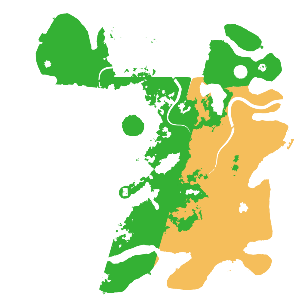 Biome Rust Map: Procedural Map, Size: 4000, Seed: 5066