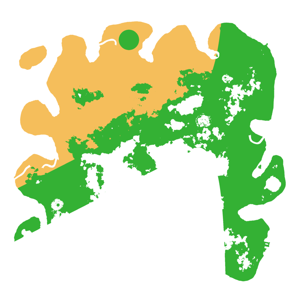 Biome Rust Map: Procedural Map, Size: 4000, Seed: 910266