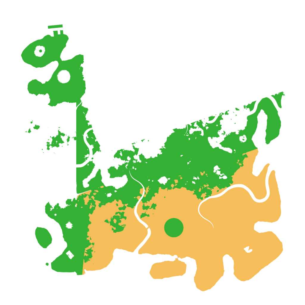 Biome Rust Map: Procedural Map, Size: 4200, Seed: 65