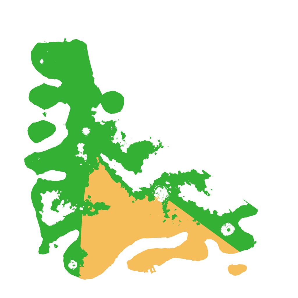 Biome Rust Map: Procedural Map, Size: 3500, Seed: 1205723557