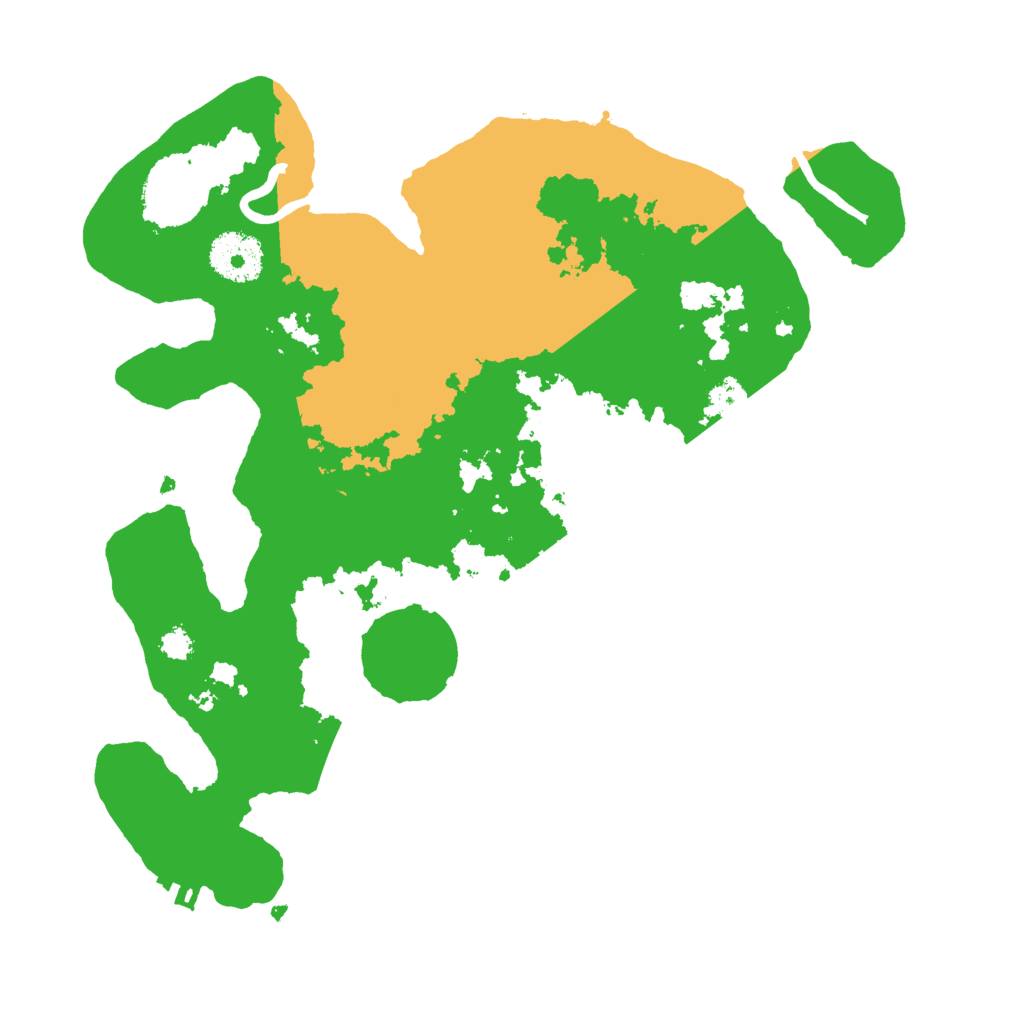 Biome Rust Map: Procedural Map, Size: 3000, Seed: 832090