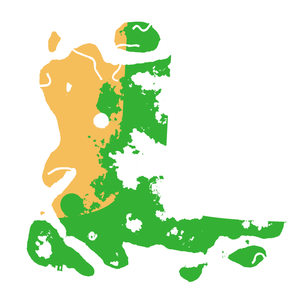 Biome Rust Map: Procedural Map, Size: 3550, Seed: 978051