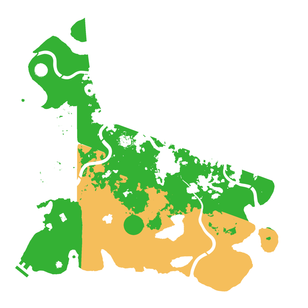 Biome Rust Map: Procedural Map, Size: 4100, Seed: 996418