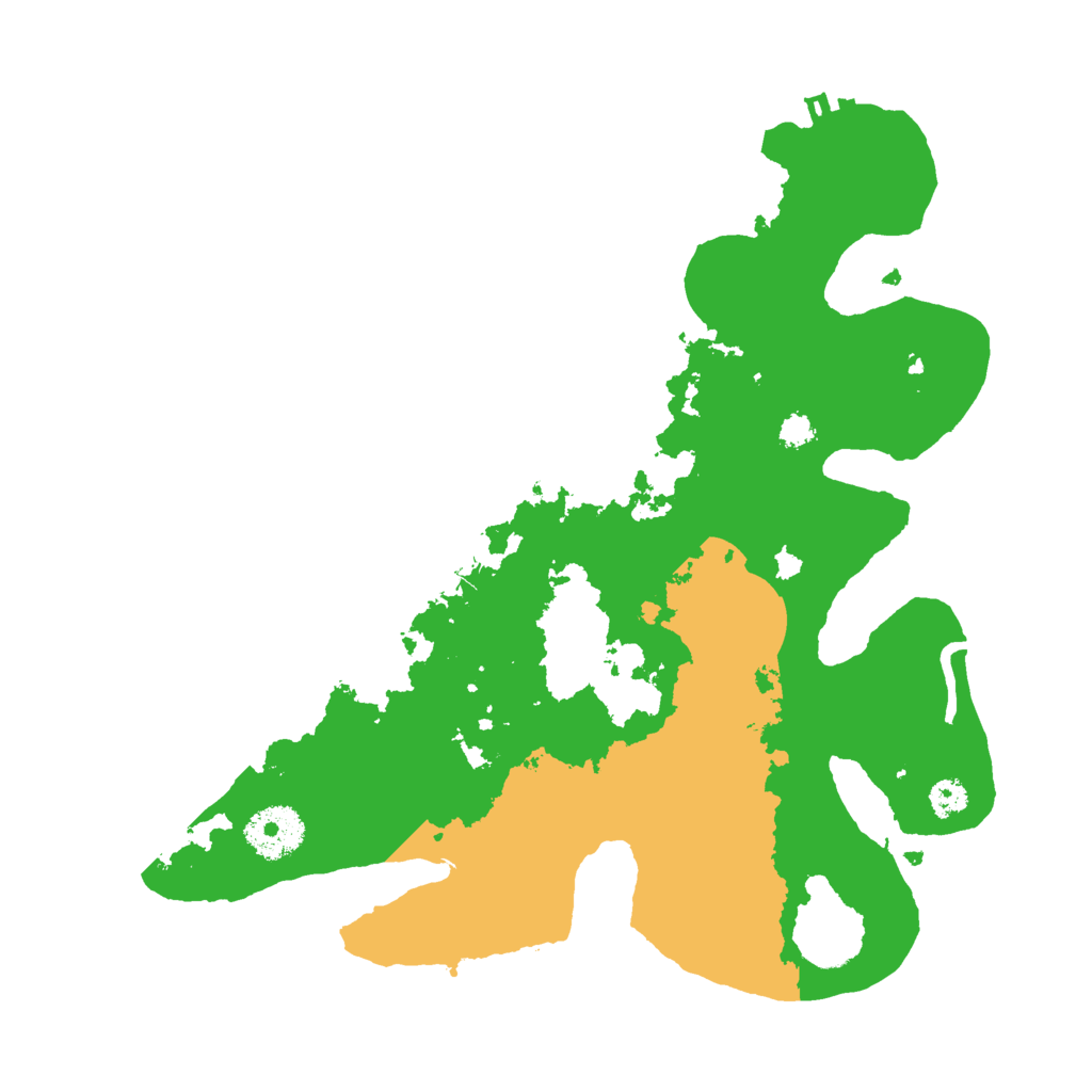 Biome Rust Map: Procedural Map, Size: 3000, Seed: 328367