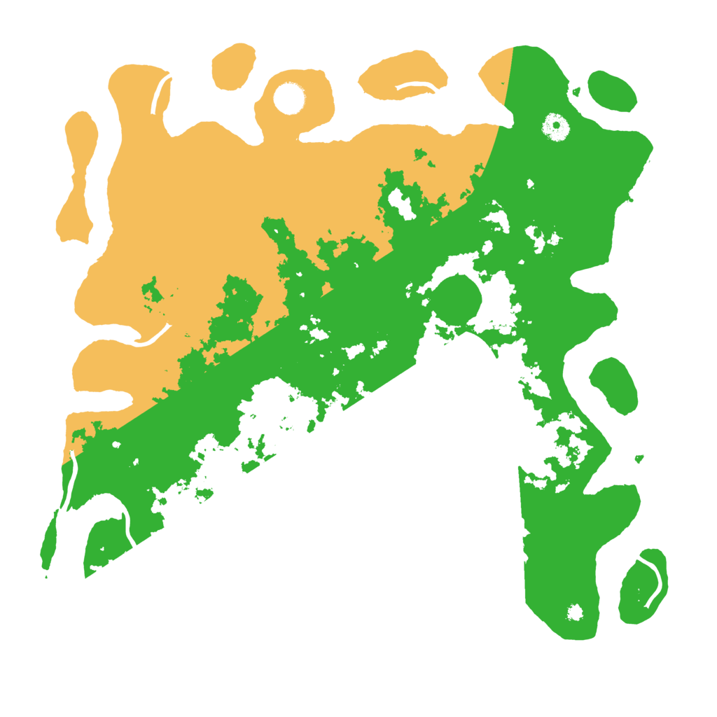 Biome Rust Map: Procedural Map, Size: 4000, Seed: 670922