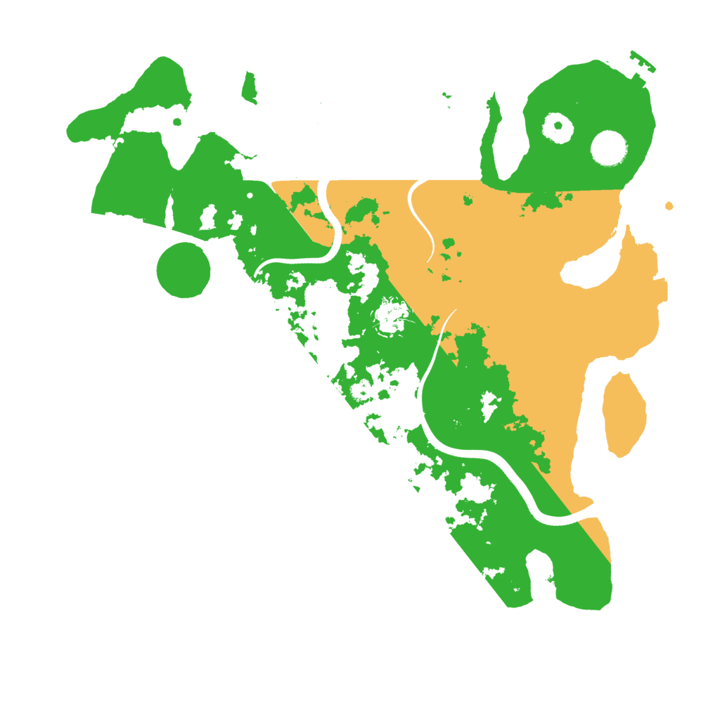 Biome Rust Map: Procedural Map, Size: 3550, Seed: 478962