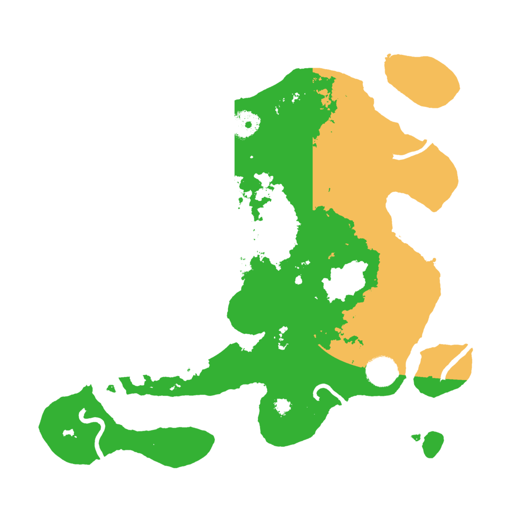 Biome Rust Map: Procedural Map, Size: 3000, Seed: 198488