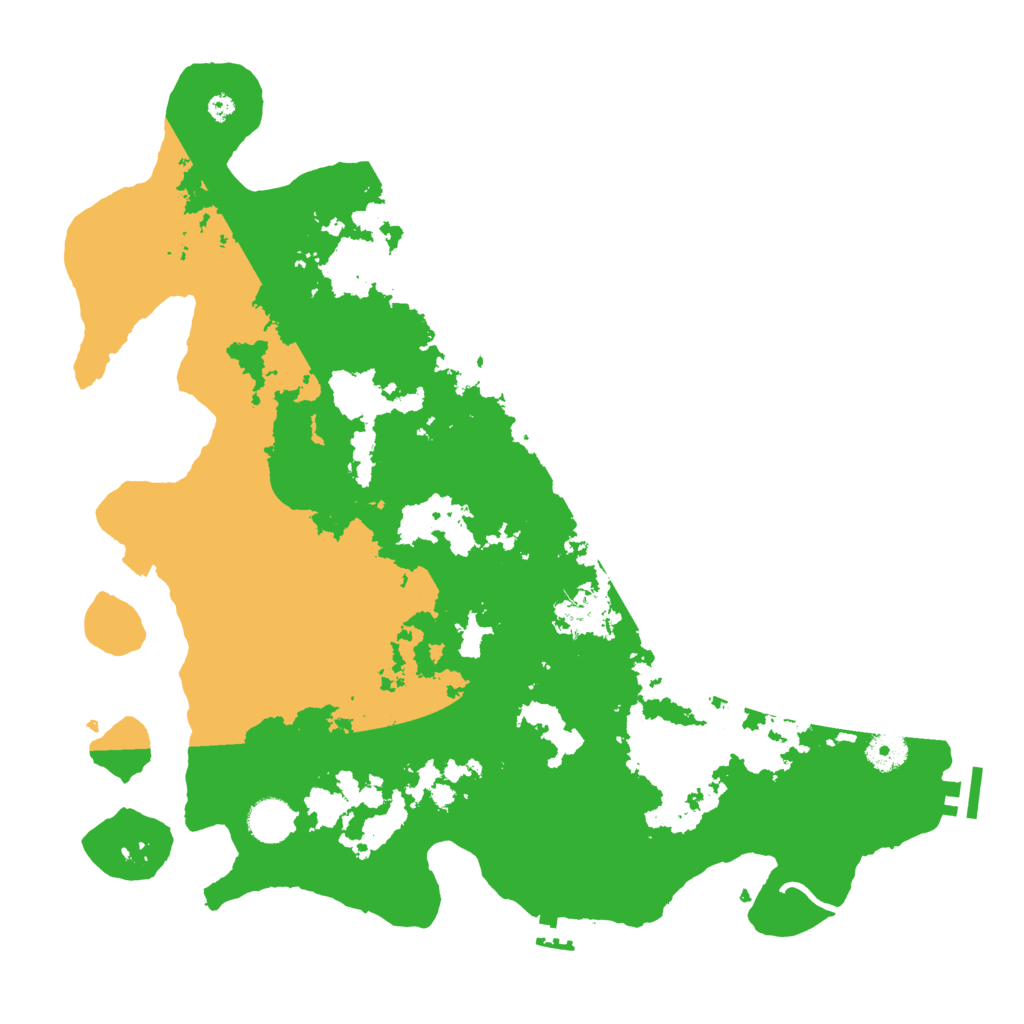 Biome Rust Map: Procedural Map, Size: 4000, Seed: 123