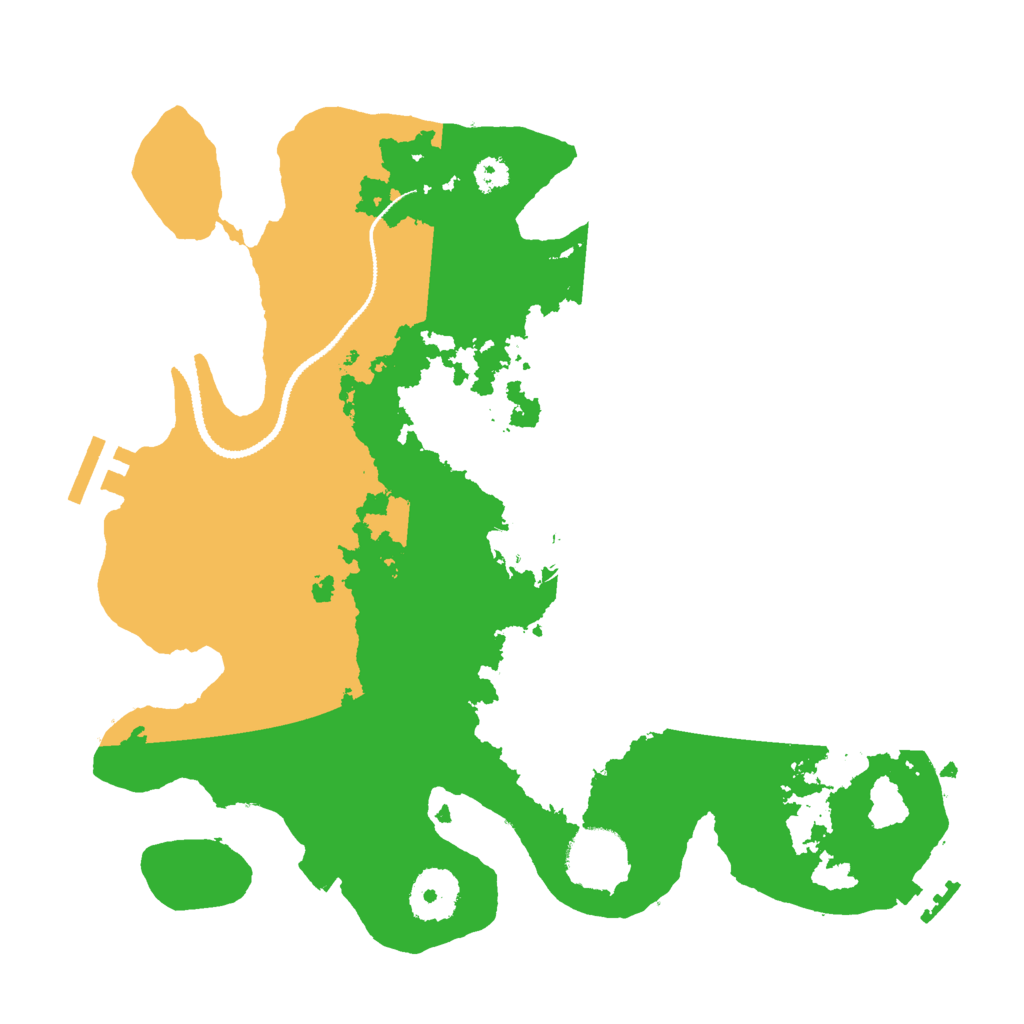 Biome Rust Map: Procedural Map, Size: 3000, Seed: 761206