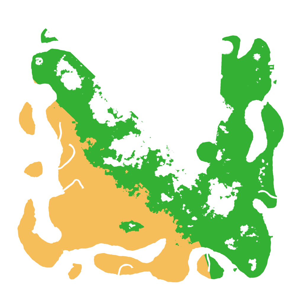 Biome Rust Map: Procedural Map, Size: 4000, Seed: 467093