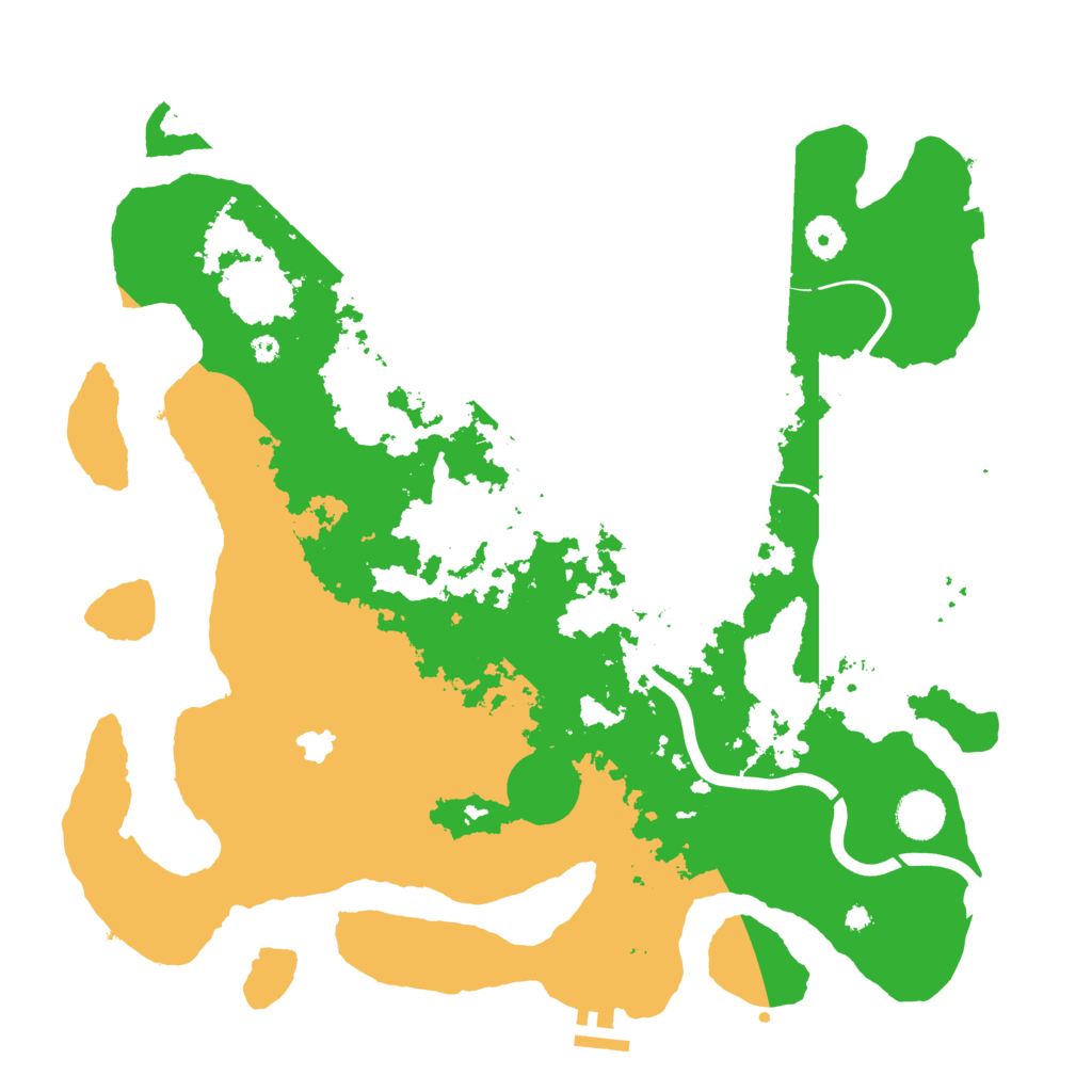 Biome Rust Map: Procedural Map, Size: 4000, Seed: 467093