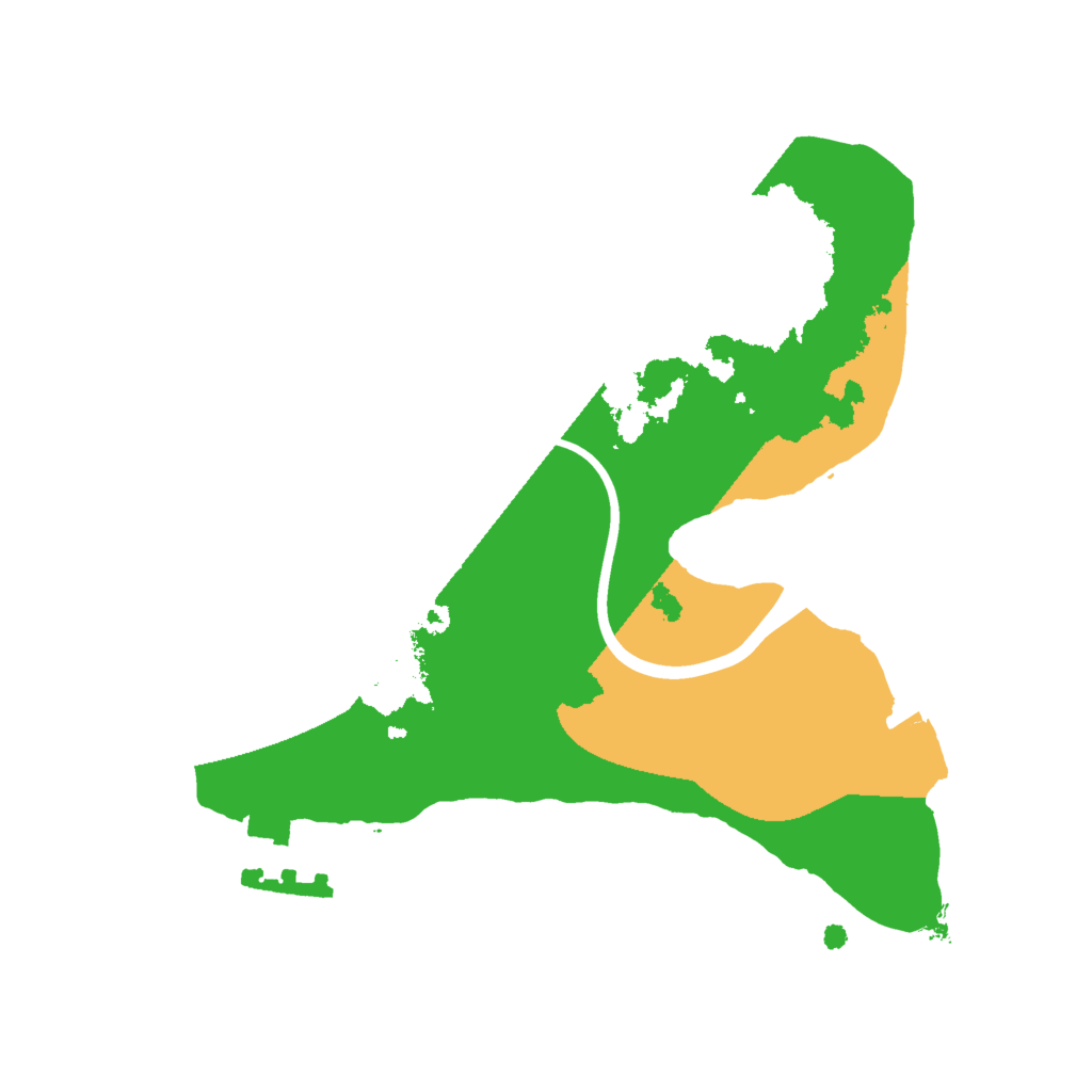 Biome Rust Map: Procedural Map, Size: 1800, Seed: 768