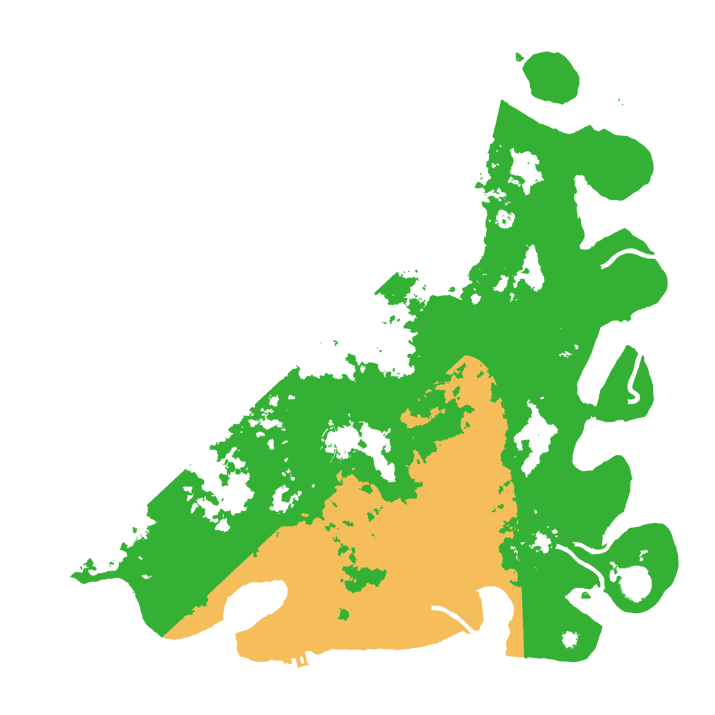 Biome Rust Map: Procedural Map, Size: 4000, Seed: 328645