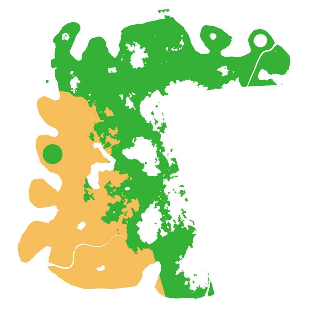Biome Rust Map: Procedural Map, Size: 4250, Seed: 806747276