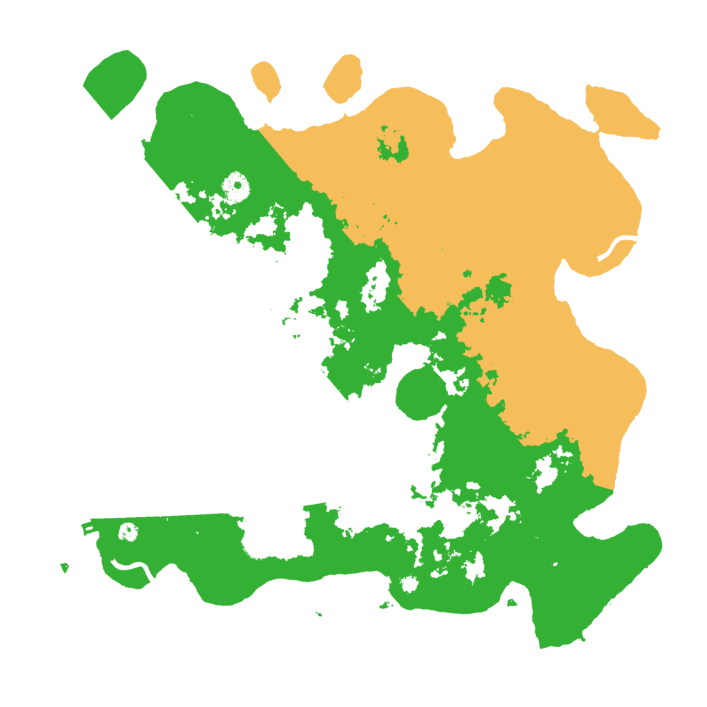 Biome Rust Map: Procedural Map, Size: 3800, Seed: 33212545