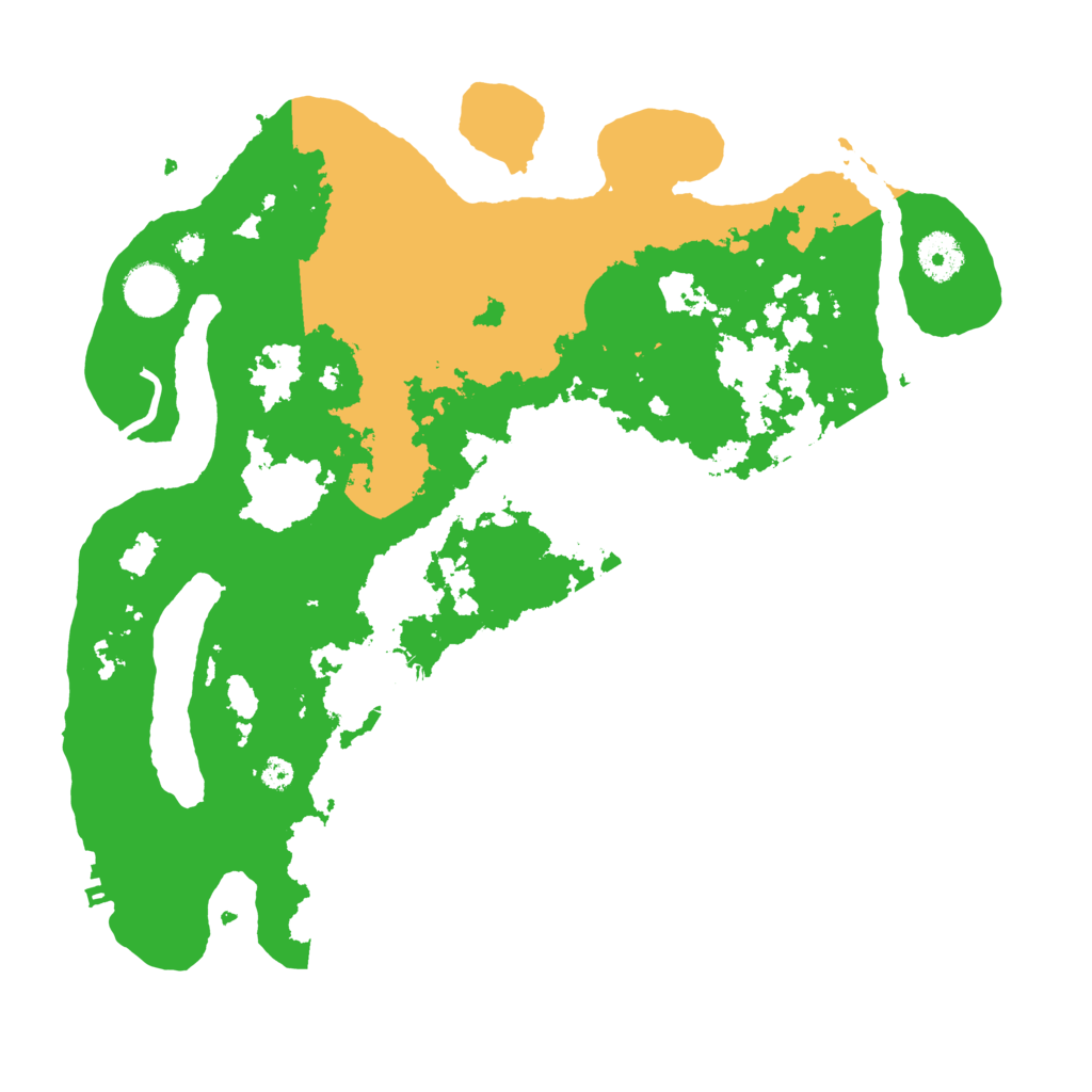 Biome Rust Map: Procedural Map, Size: 3550, Seed: 855853