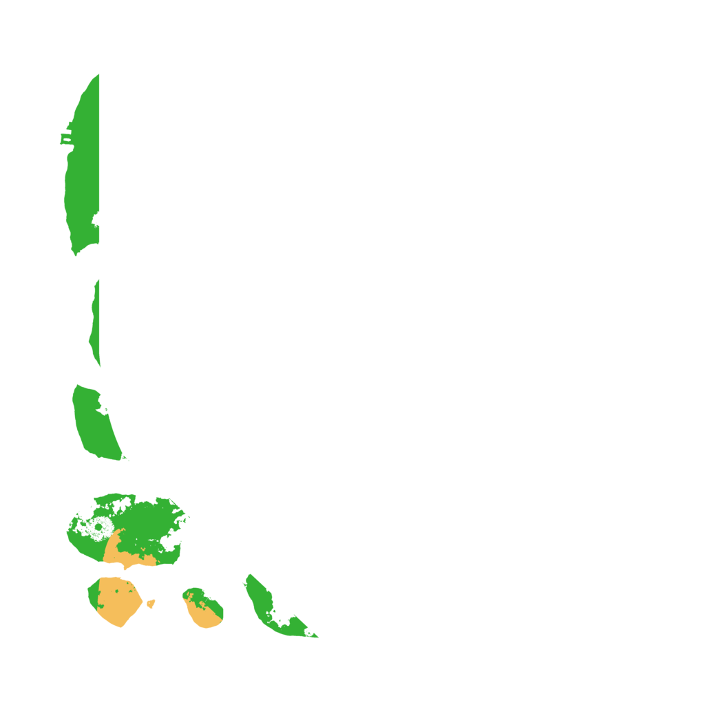 Biome Rust Map: Procedural Map, Size: 4050, Seed: 801515091