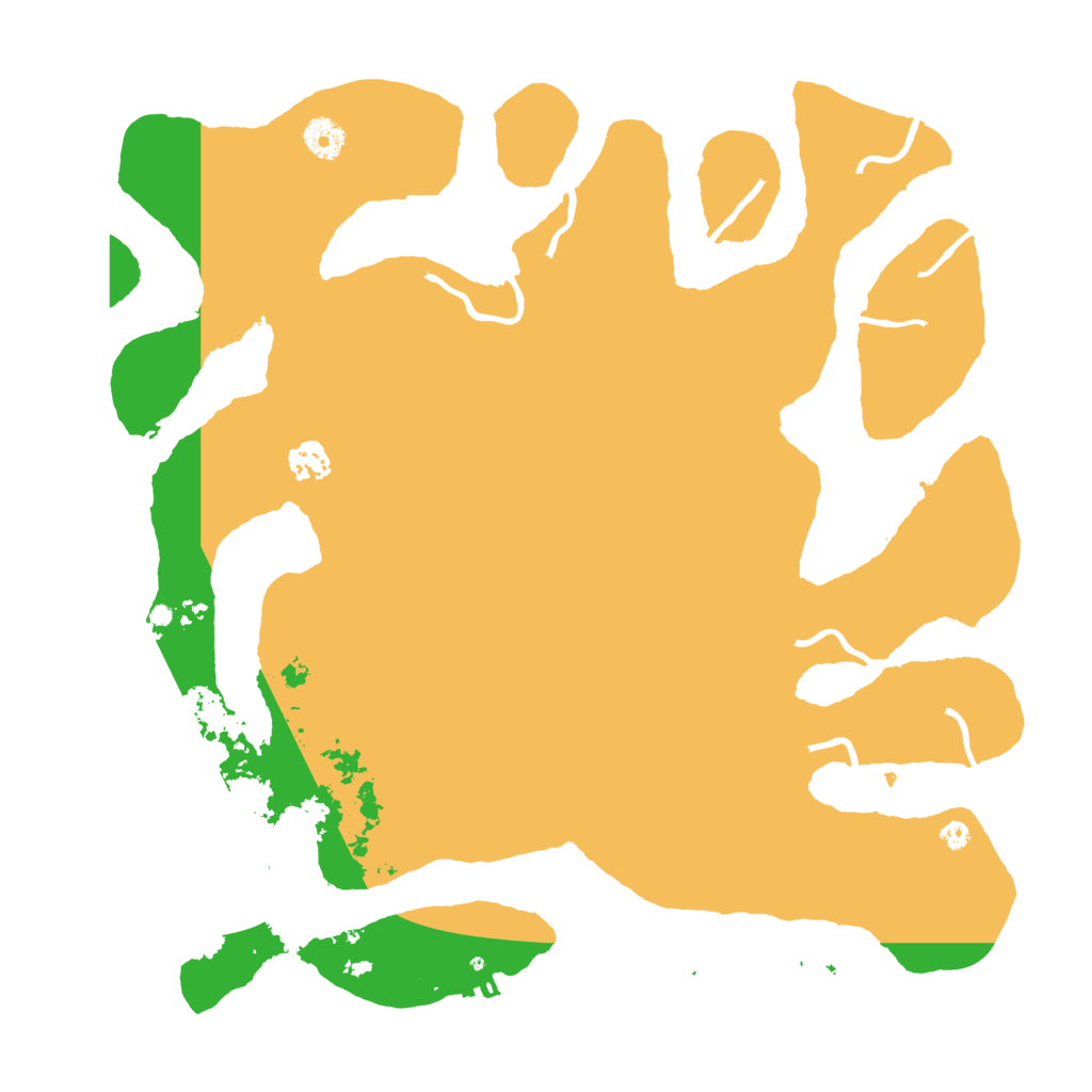 Biome Rust Map: Procedural Map, Size: 4000, Seed: 595601