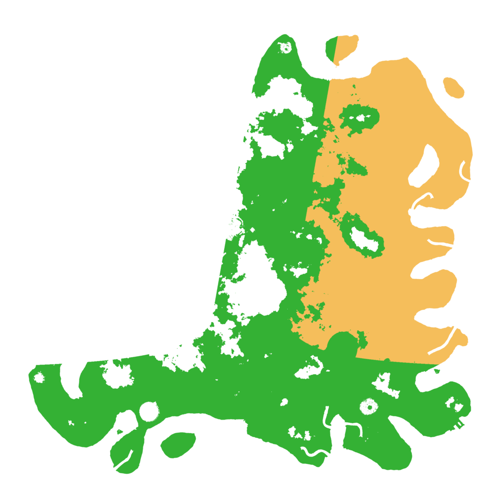 Biome Rust Map: Procedural Map, Size: 4500, Seed: 693266610