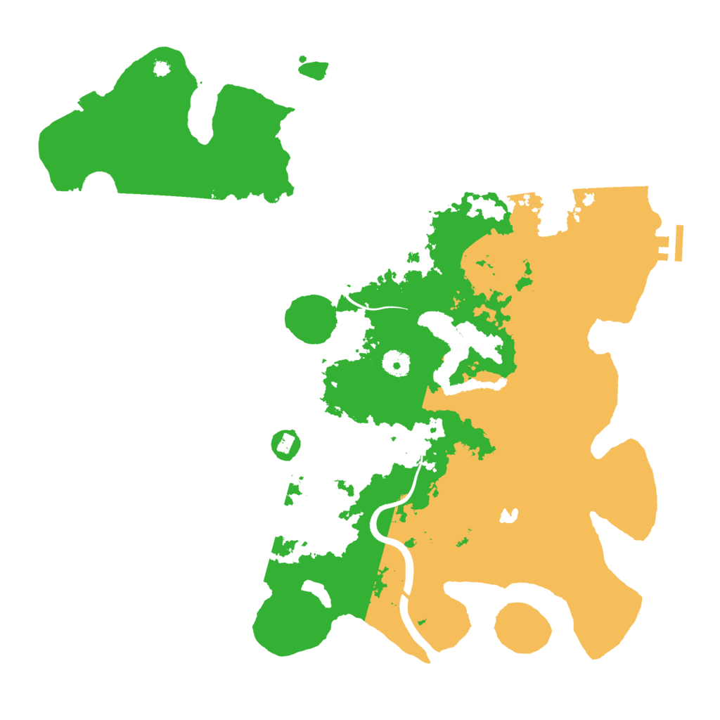 Biome Rust Map: Procedural Map, Size: 4000, Seed: 789576