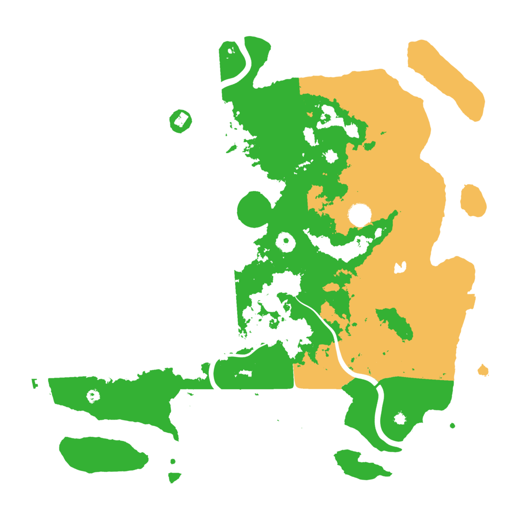 Biome Rust Map: Procedural Map, Size: 4000, Seed: 1320406127
