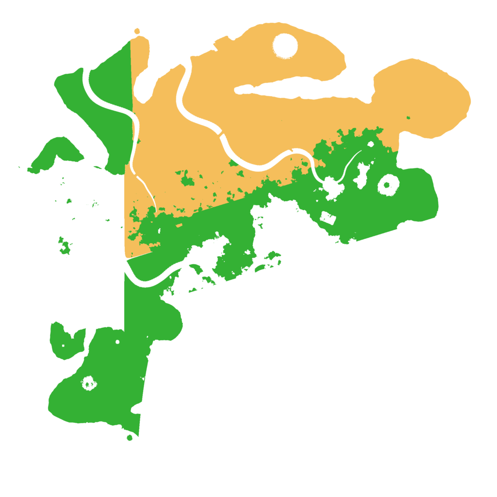 Biome Rust Map: Procedural Map, Size: 3500, Seed: 178