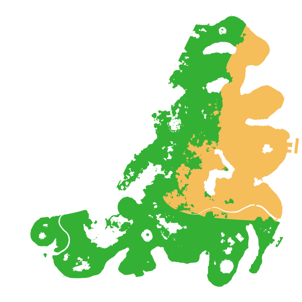 Biome Rust Map: Procedural Map, Size: 4000, Seed: 358421433