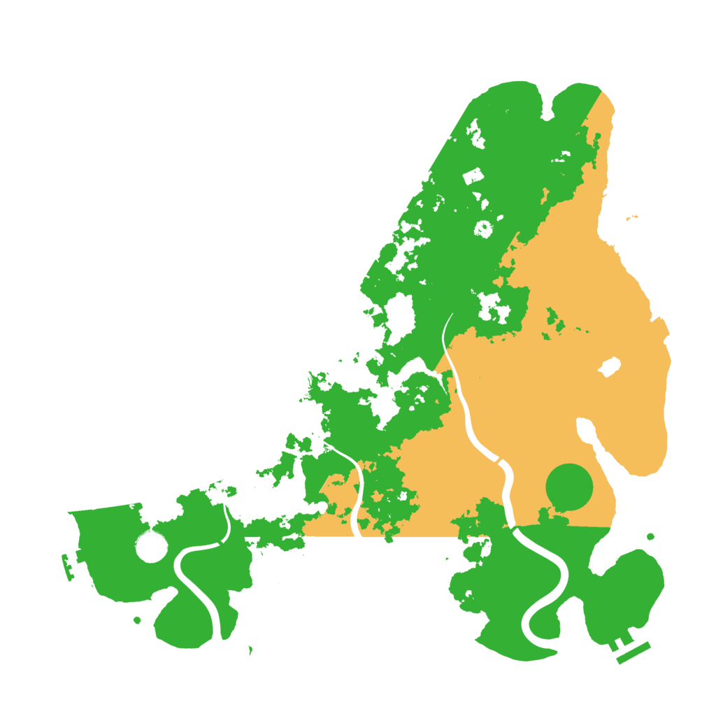 Biome Rust Map: Procedural Map, Size: 4000, Seed: 1897282785