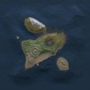 Thumbnail Rust Map: Procedural Map, Size: 1500, Seed: 13825, 4 Monuments