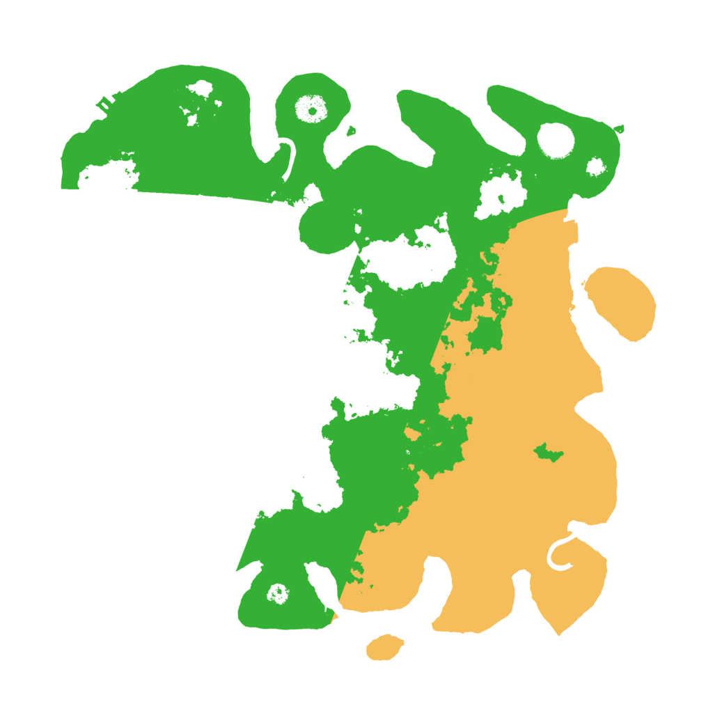 Biome Rust Map: Procedural Map, Size: 3550, Seed: 316710