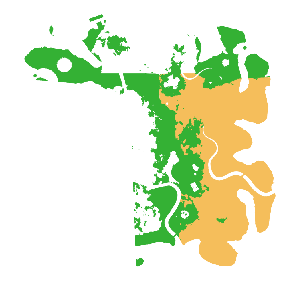 Biome Rust Map: Procedural Map, Size: 3550, Seed: 817719