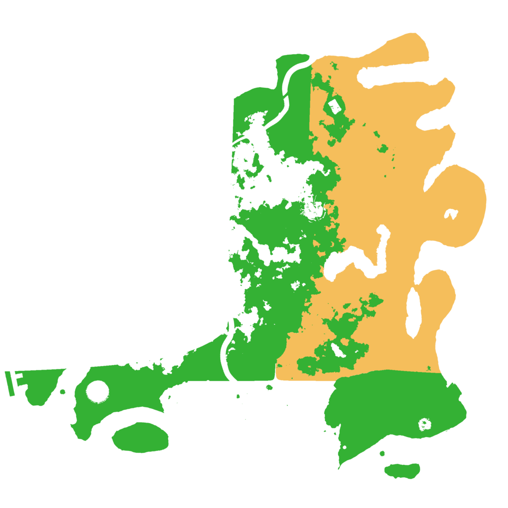 Biome Rust Map: Procedural Map, Size: 4000, Seed: 32189502