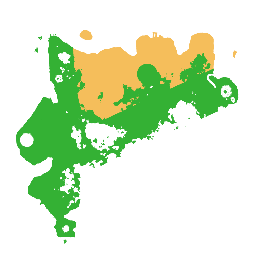 Biome Rust Map: Procedural Map, Size: 3500, Seed: 5734692