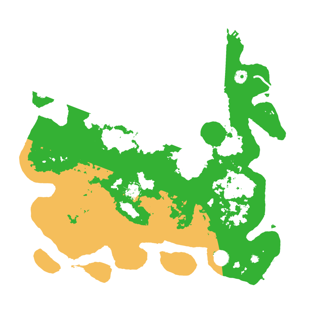 Biome Rust Map: Procedural Map, Size: 3550, Seed: 41502