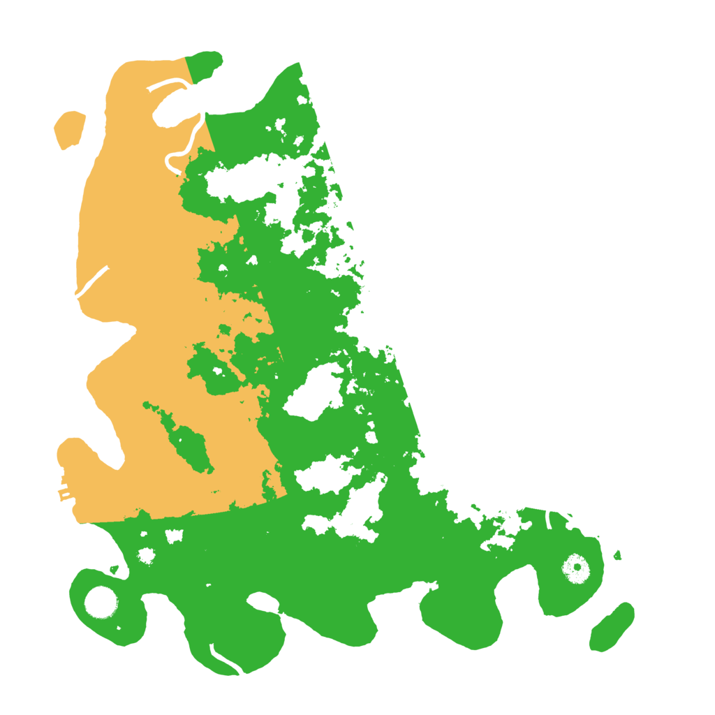 Biome Rust Map: Procedural Map, Size: 3900, Seed: 424122021