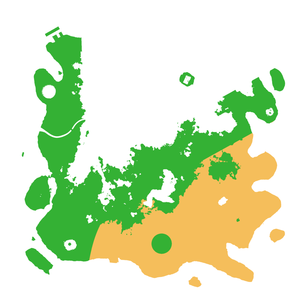 Biome Rust Map: Procedural Map, Size: 4000, Seed: 817042