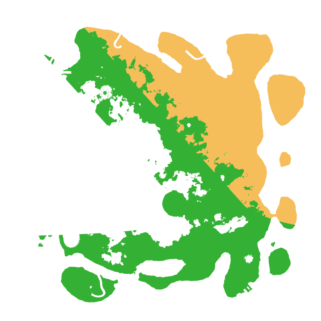 Biome Rust Map: Procedural Map, Size: 3550, Seed: 899974