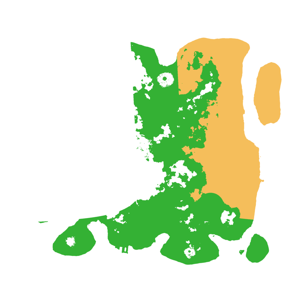 Biome Rust Map: Procedural Map, Size: 3000, Seed: 1709176606