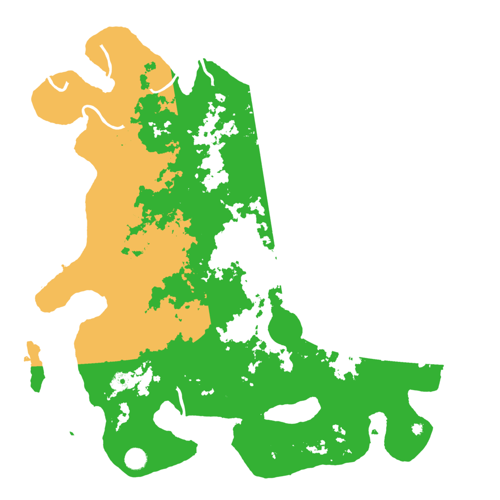 Biome Rust Map: Procedural Map, Size: 4000, Seed: 68