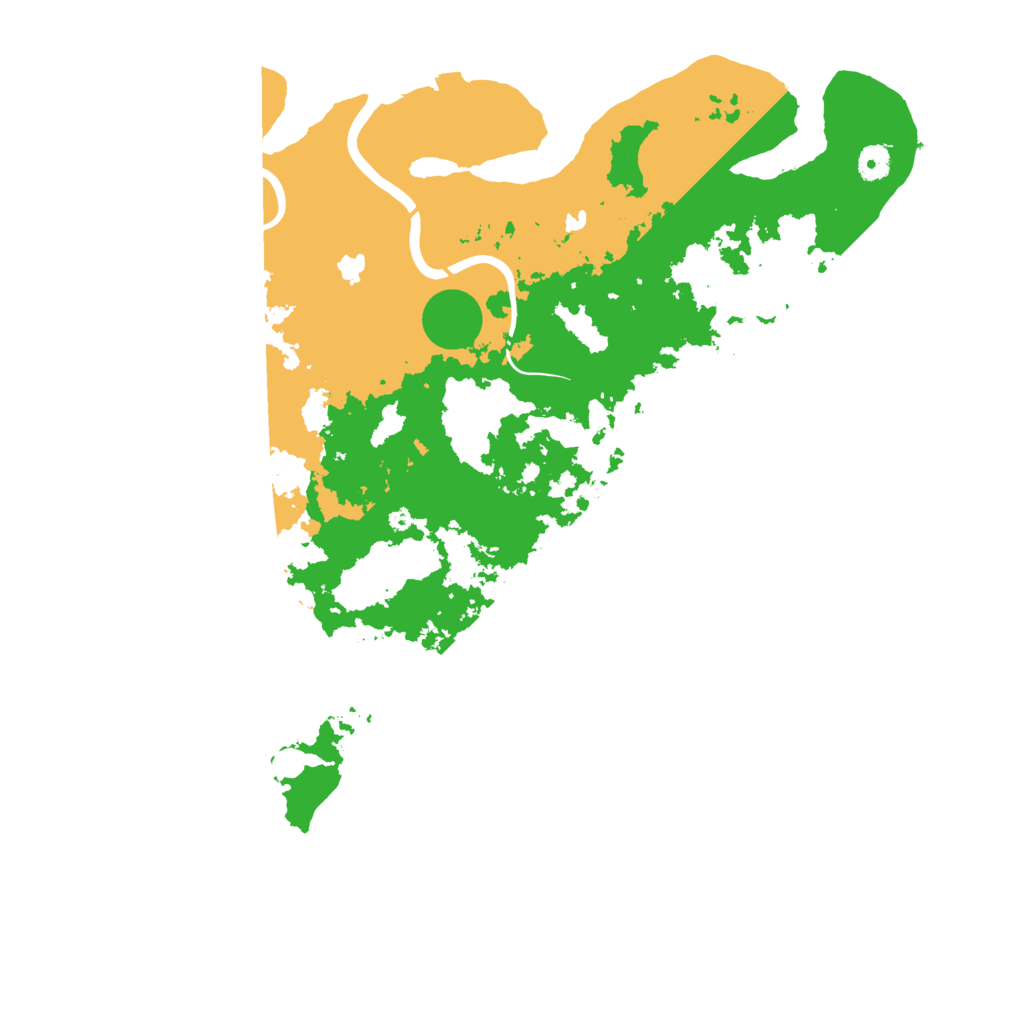 Biome Rust Map: Procedural Map, Size: 4500, Seed: 1384388005
