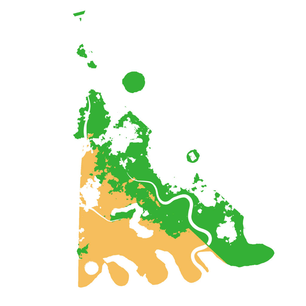 Biome Rust Map: Procedural Map, Size: 4000, Seed: 137727
