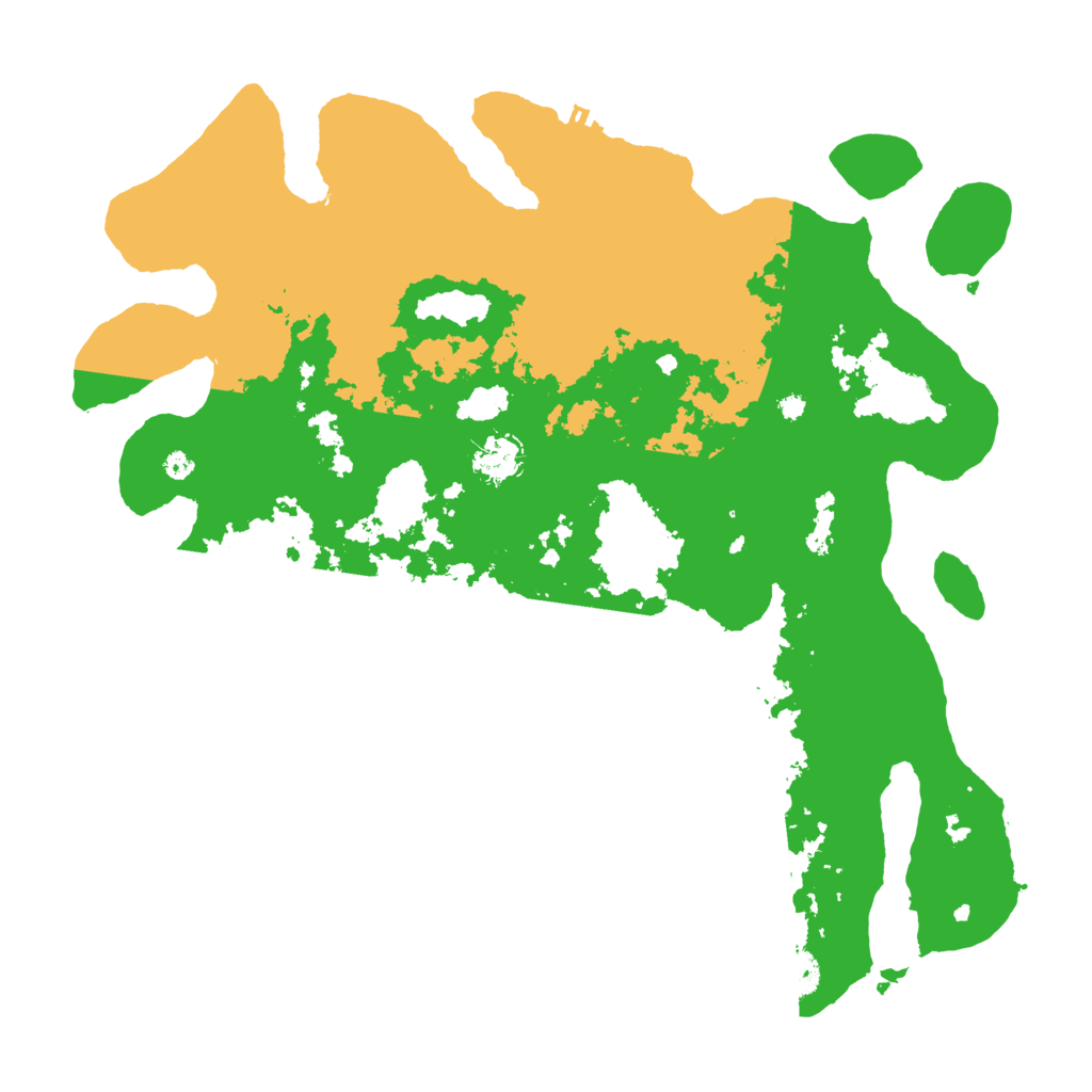 Biome Rust Map: Procedural Map, Size: 4000, Seed: 828628