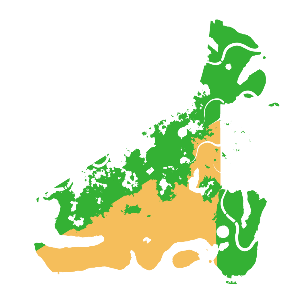 Biome Rust Map: Procedural Map, Size: 4250, Seed: 935612899