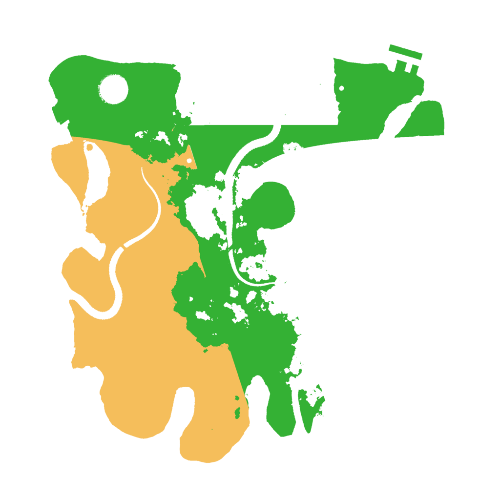 Biome Rust Map: Procedural Map, Size: 3000, Seed: 326