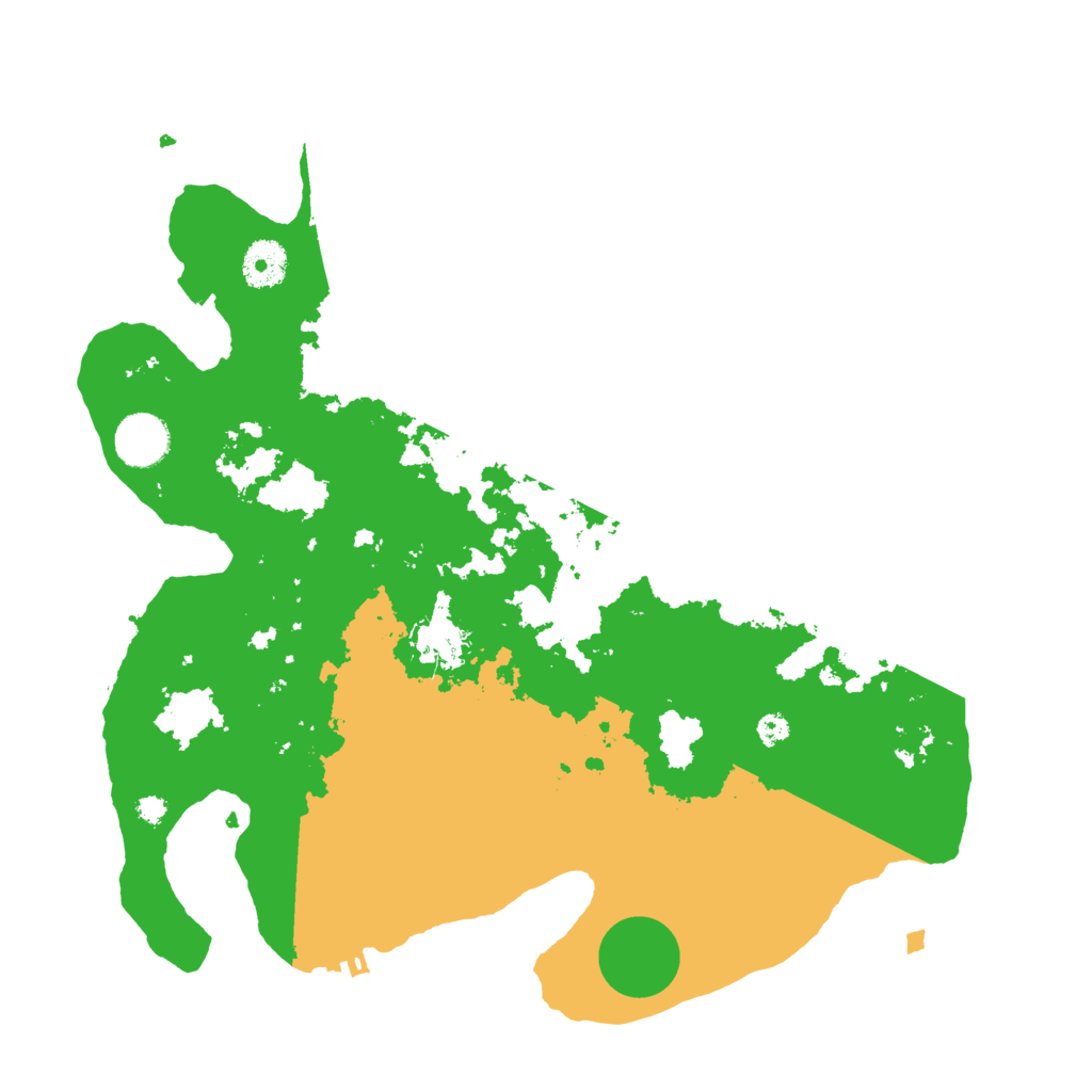 Biome Rust Map: Procedural Map, Size: 3550, Seed: 655339