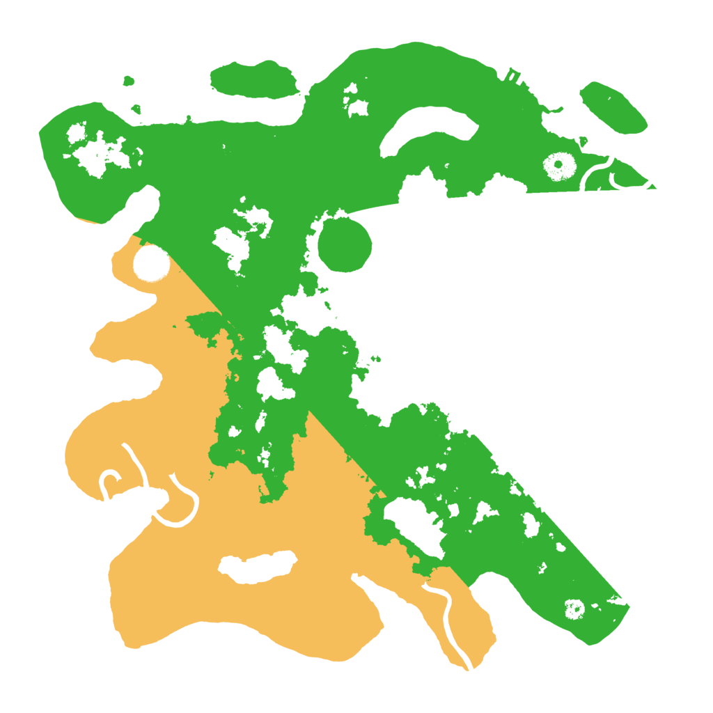 Biome Rust Map: Procedural Map, Size: 3550, Seed: 796548