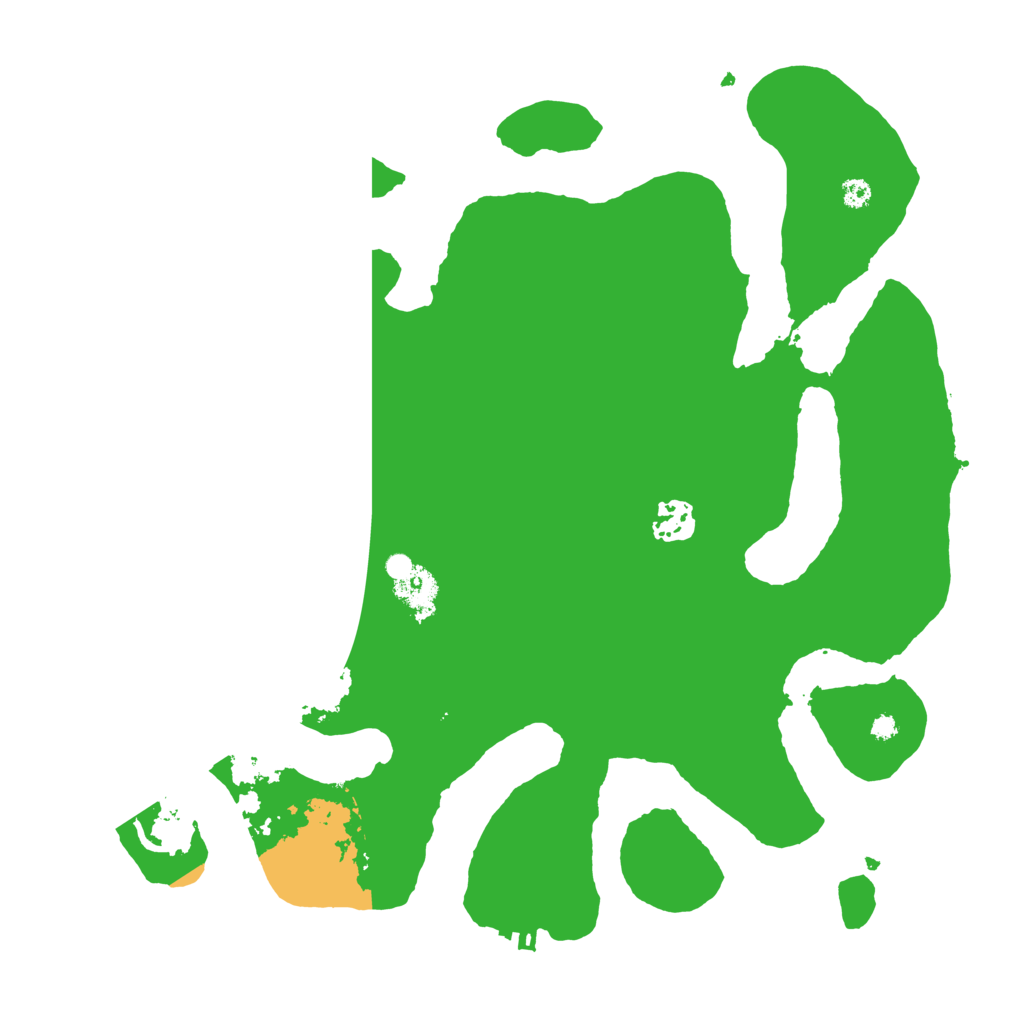 Biome Rust Map: Procedural Map, Size: 3500, Seed: 35146846