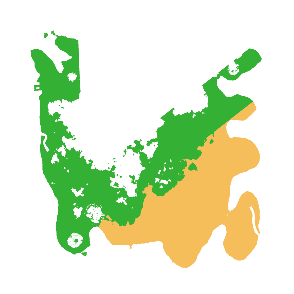 Biome Rust Map: Procedural Map, Size: 3000, Seed: 885803742