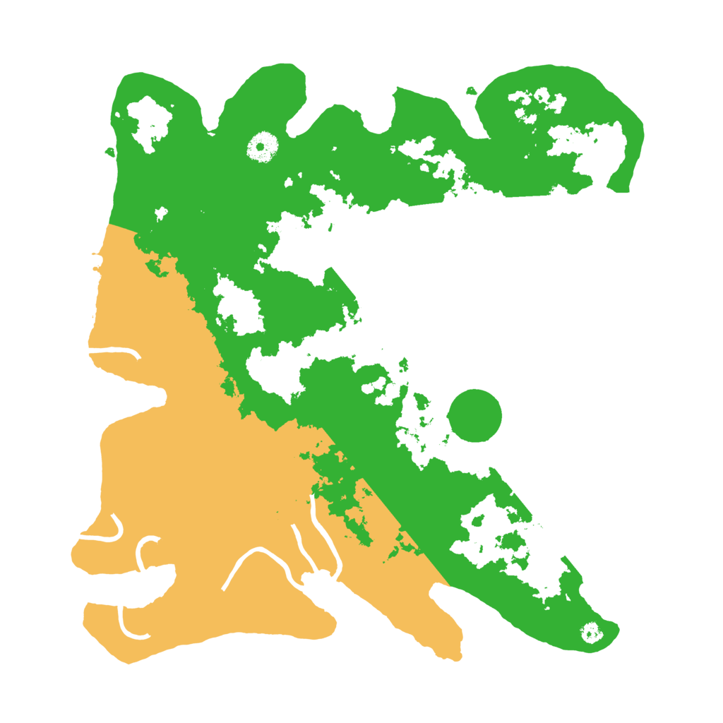 Biome Rust Map: Procedural Map, Size: 3600, Seed: 1571827291