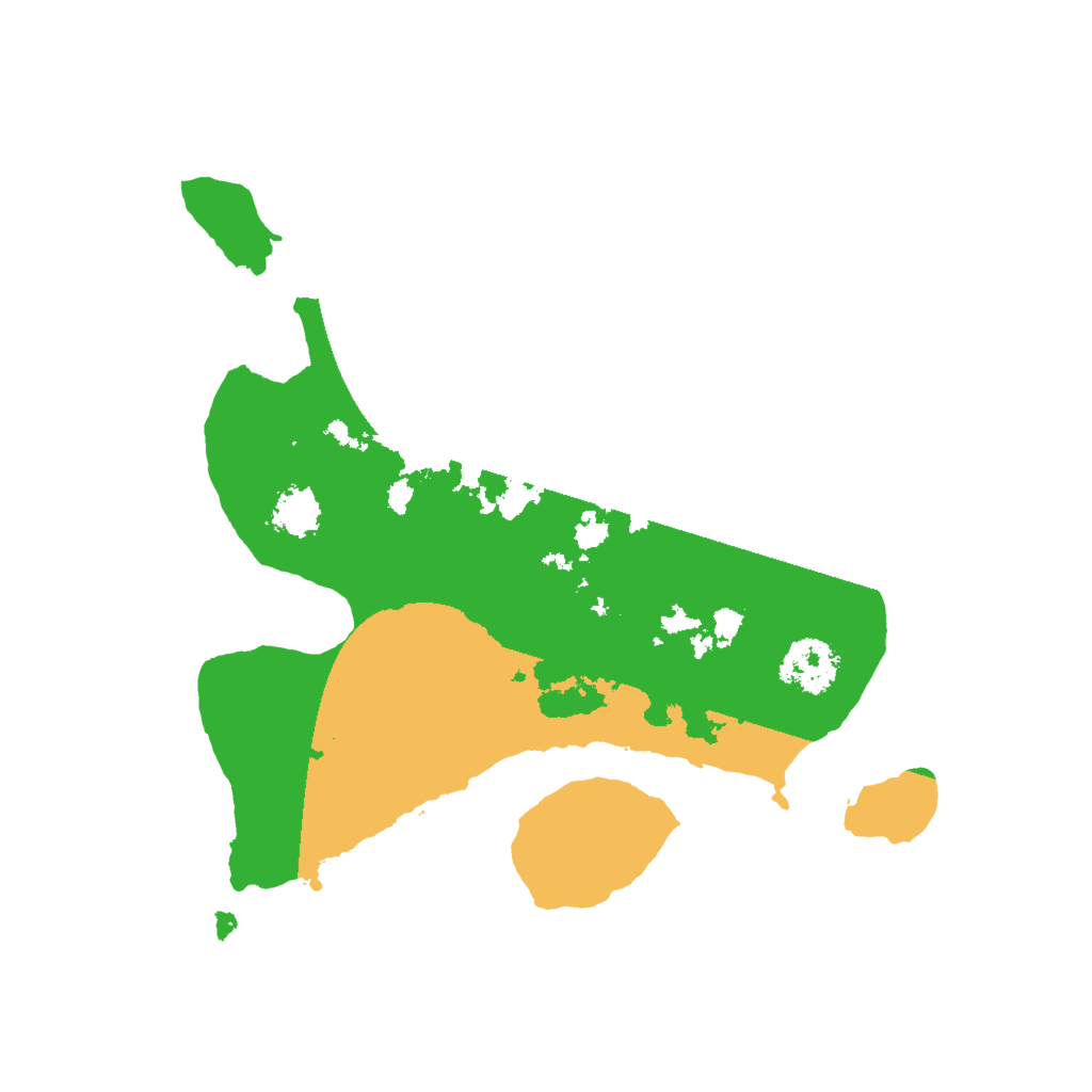 Biome Rust Map: Procedural Map, Size: 2041, Seed: 13825